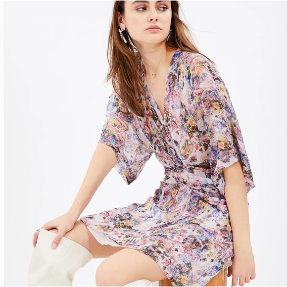 IRO Gazania Mini Dress - EU40/M - Picture 4 of 6